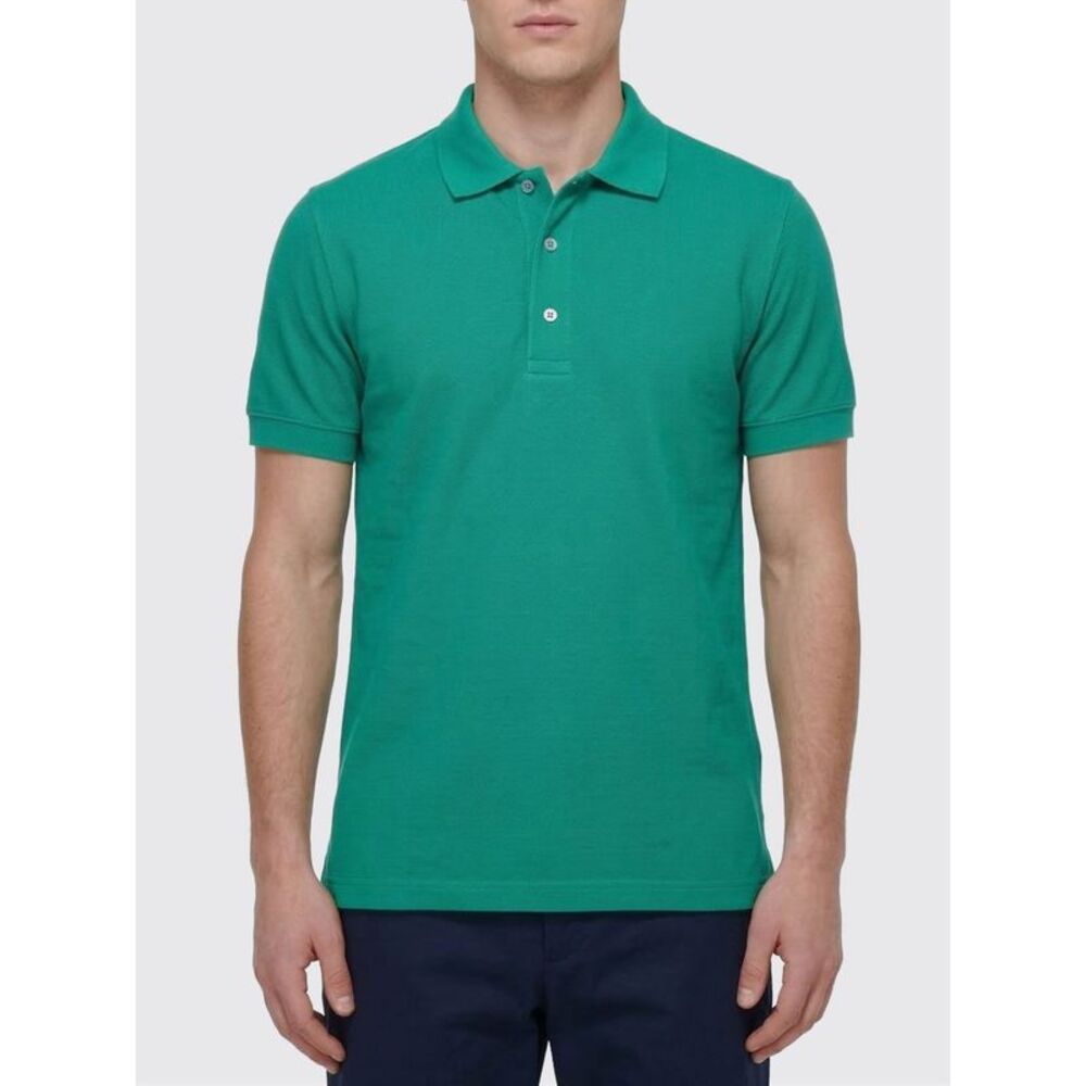Tom Ford Men Tom Ford Cotton Blend Polo Shirt